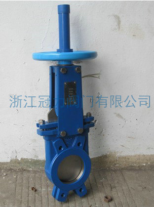 刀閘閥的工作原理簡單，操作方便